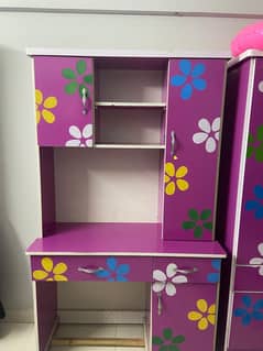cupboard & study table for sale