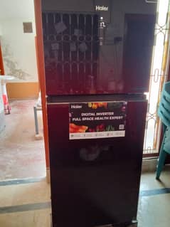 Haier new 1 month used fridge