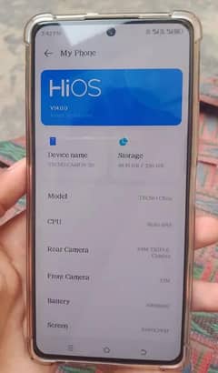 Techno Camon 20 complete Box