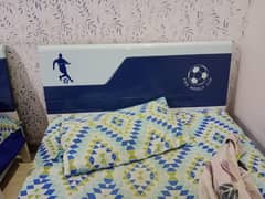 wooden bed