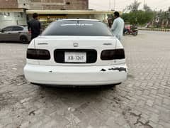 Honda Civic 1995 White Dolphin