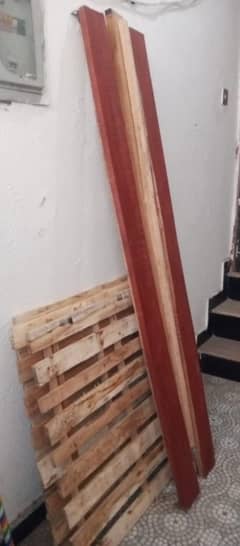 wooden king sized stronger bed