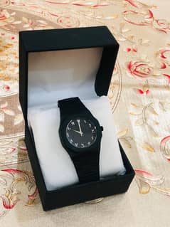 Black Arabic Aura watch
