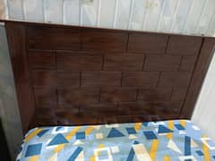 single bed with dura foam mattress