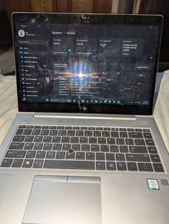 HP Elitebook 840 g5 16gb ram 256 rom nvme touch screen all ok