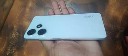 infinix hot 30 whiite design new condition all ok