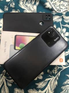 Redmi 10A  with Box Cable 4GB/128GB PTA Approved For Sale