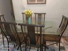 dining table with chairs