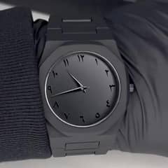 Arabic black Aura watch