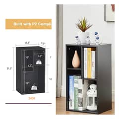 3 cube small bookcase