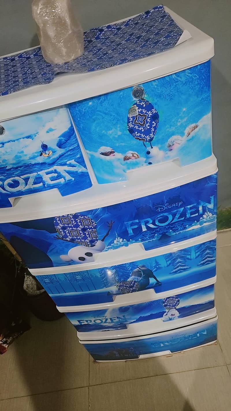 kideez 5 layers drawer  in frozen print 2