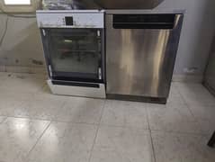 Siemens dishwasher and Bosch Serie | 4 Electric free-standing cooker