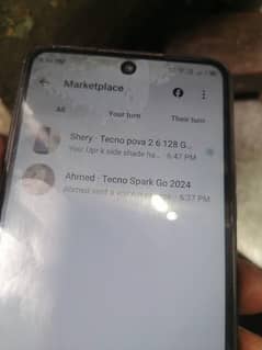 Techno pova 2 6 128 jb 7000 mah ki bettri All OK pta approve ha