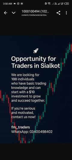 trading opportunity