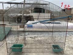 3 cages for sale thick gage, good condition WA: 03170223125