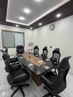 10 Marla 2nd Floor for Offices  Main Commercial Location  2 washrooms + good parking  Demand 220k