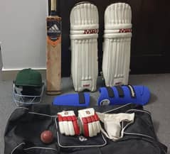 Hard ball cricket kit for under 16-19