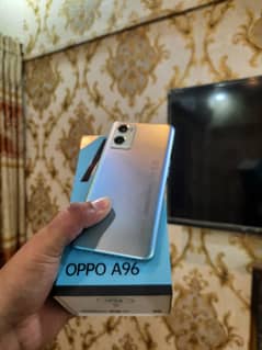 oppo A96 8/128 with complete box all ok just buy & used