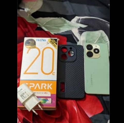 Tecno Spark 20c with box 0
