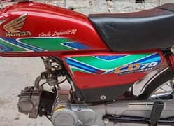 Honda bike CD 70 CC