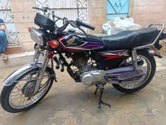 Honda 125 CG 2017 model for sale