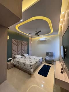 Short time 1bed ROM full furnished apartments safe and scour 100%coupe allow