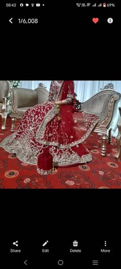 bridal lehnga small size
