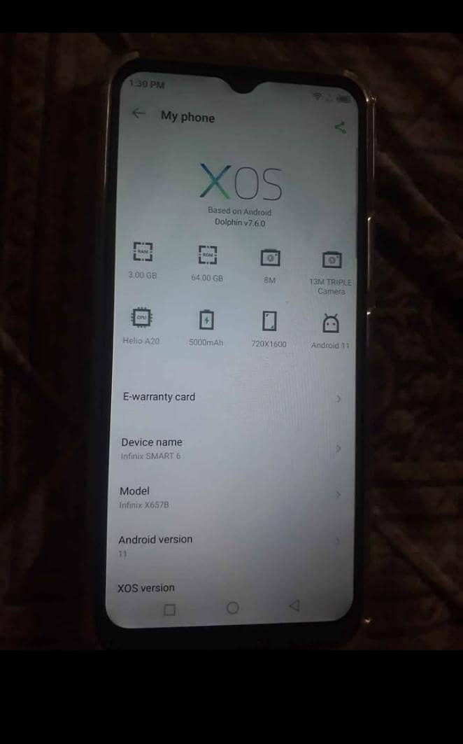 Infinix smart 6 3 64 memory exchange possible 2