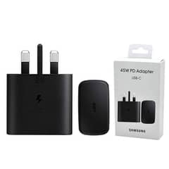 Samsung 45W charger with cable 1.8m