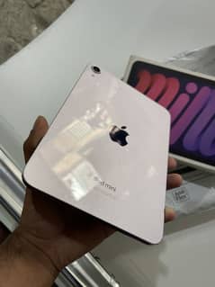 iPad mini 7 with box all accessories 10 by 10 warranty 6 months