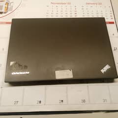 Laptop: Lenovo T440s, Intel Core i5 (4th generation)