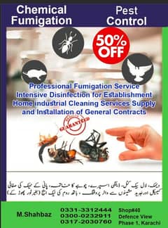 Fumigation service/Pest control/Dengue spray/Demak Control /Termites