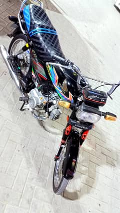 Honda CD-70 Euro2 2021 Advance model Karachi num 1st owner Genuine