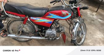 Urgent sale Honda CD 70 2019 model