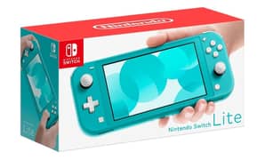 BRAND NEW NINTENDO SWITCH LITE TURQUOISE