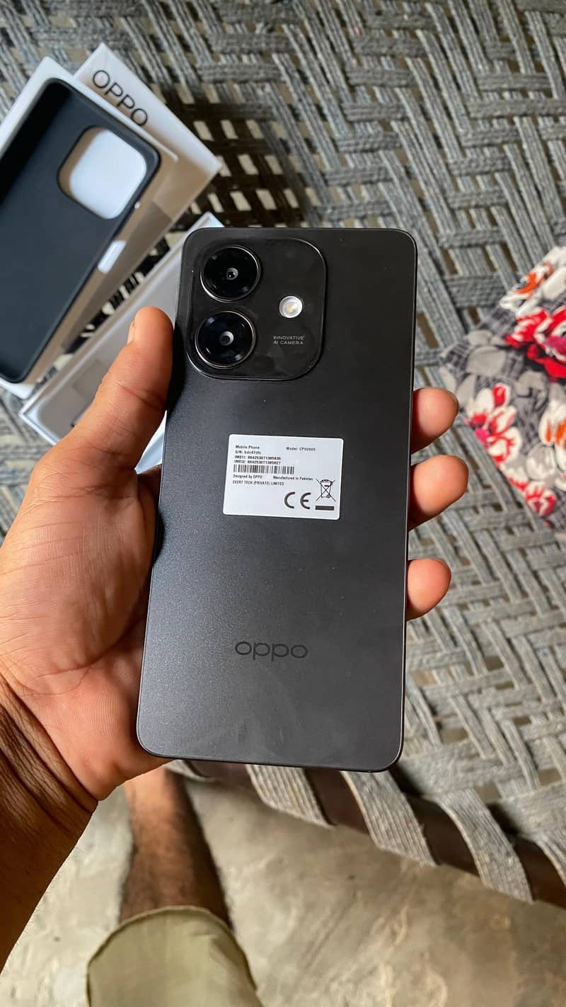 Oppo A3 pta prove New condition 10/10 Box charger new no use 8