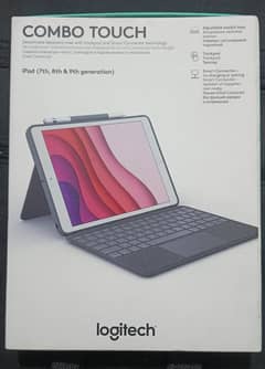 LOGITECH COMBO TOUCH Wireless Keyboard & Case for iPad 7th 8th 9th Gen