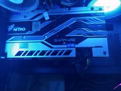 Urgent sale RX 580 Nitro plus 8gb for sale