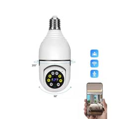 E27 socket (standard bulb fitting)  function: WiFi security camera