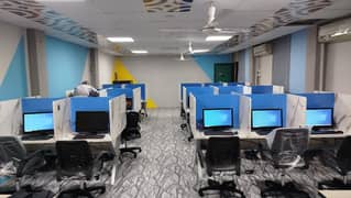 Call Center Company Furnished Office for Rent Available in Murree Road Rawalpindi
