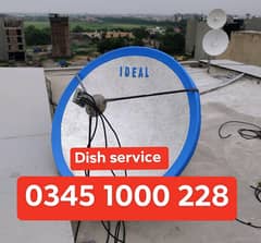 Dish Antenna installation TV service 03451000228