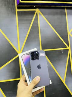 iphone 14pro 128gb jv nonpta with box deep purple