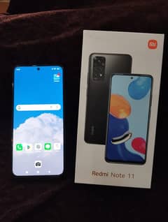 redmi note 11 4+4/128  pta official approved no open no repair .