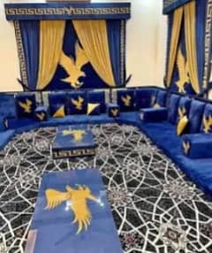 sofa/Arabic Majlis/Hujra Bethak/saudi Majlis/running foot 03044333349