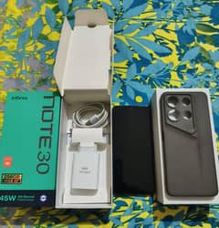 Infinix Note 30 10/10 condition 8+8GB RAM 256GB ROM Box & Accessories
