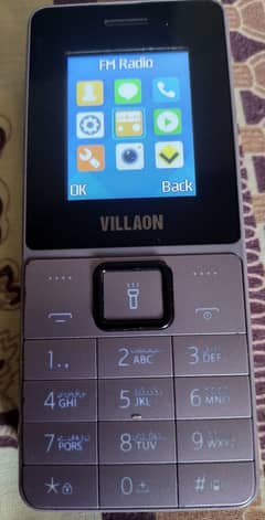 Villaon mobile for sale charger box and phone PTA approved