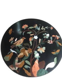 Marble design coffee tanle