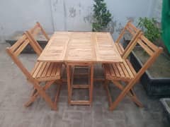Folding Table & Chair