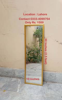 Brand New 2.5 Ft Long Looking Mirror
