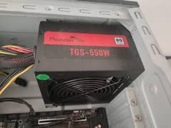 Thunder 550w 80 plus gold  gaming supply